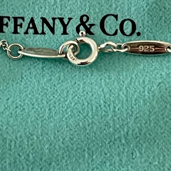 Authentic Rare Tiffany & Co Elsa Peretti Bean Nugget Necklace - Picture 5 of 13